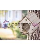 Дървена къщичка за птици и гнездо за сглобяване направи си сам